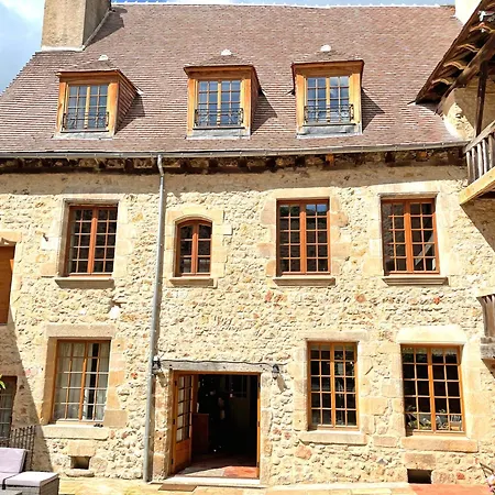 펜션 Elegant Medieval Restaure Avec Piscine, Cheminee, Proche Du Golf Et Attractions Culturelles - Fr-1-489-335
